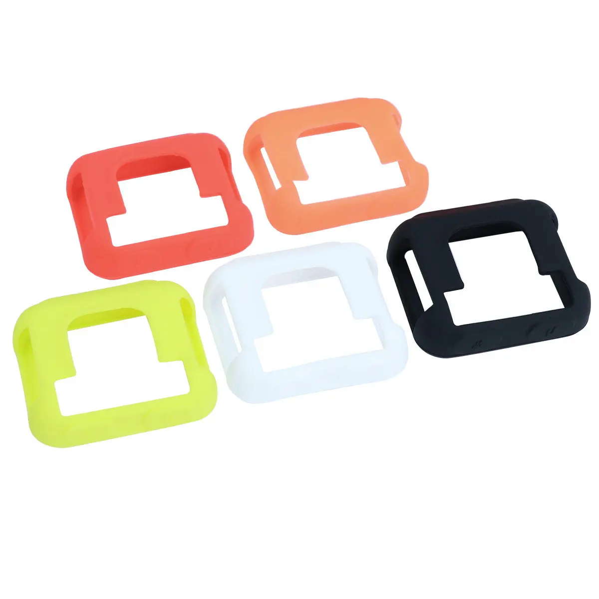

5Pcs Silicone Smartwatch Protection Cover Shock Resistant Case for Forerunner 35 30 Watch Protector Solid Colors