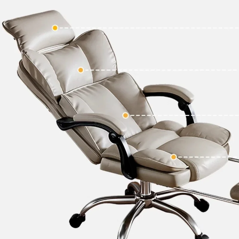 Gaming Chairs  Desk Office Computer Relaxing  Ergonomic Office Rocking Chair Adult Ergonomic Chair Foot Rest