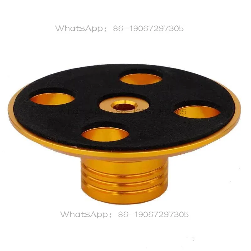 Aluminum Alloy Record Suppresses Town, Reduces Vibration, Pads, Weight 107g