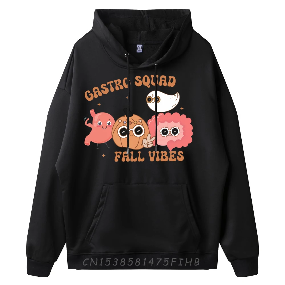 Fall Vibes Gastro Squad Ghost Halloween Spooky Endoscopy Men Sweatshirts High Quality Shirts