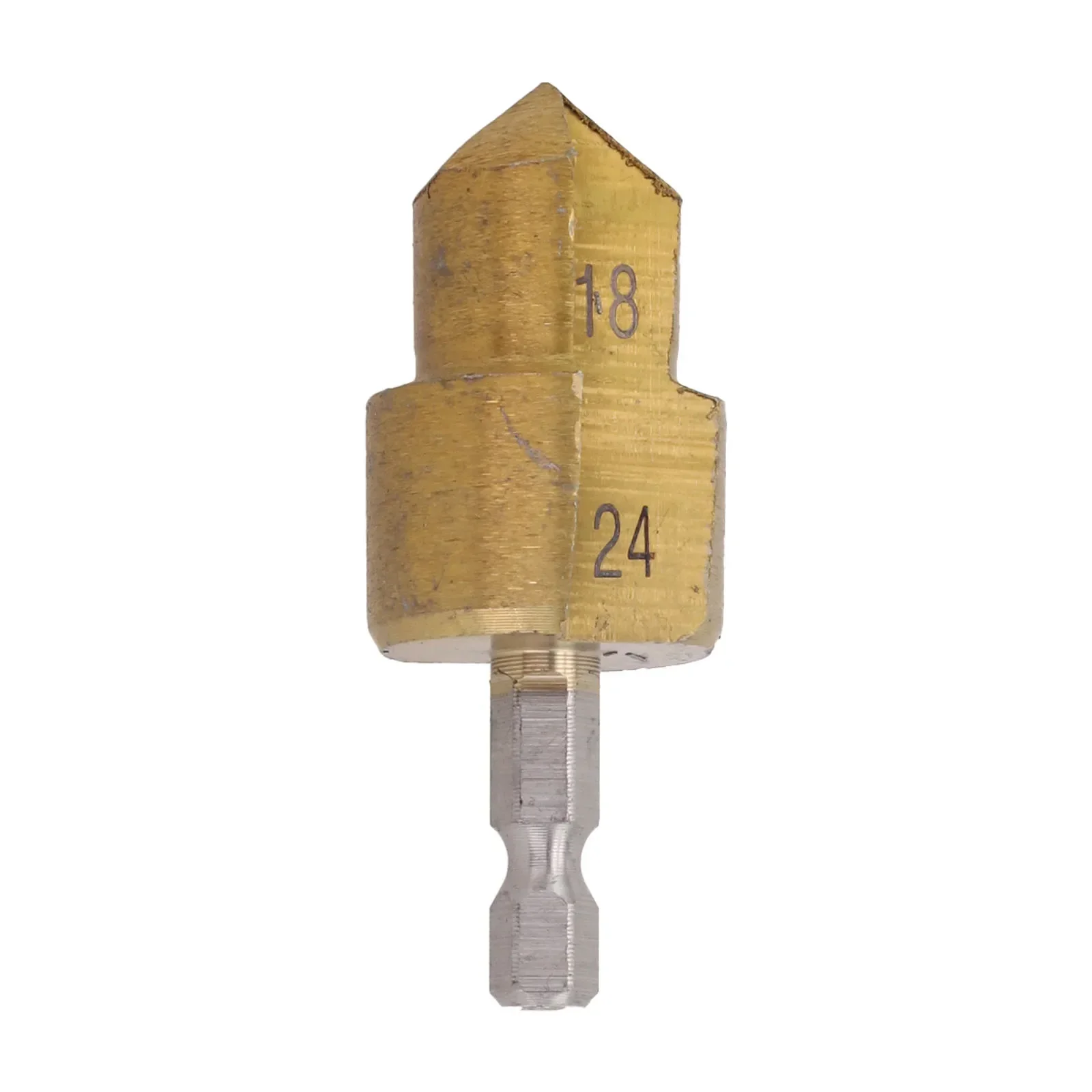 1pc 6.35mm PPR Water Pipe Lift Bit Hexagonal Shank Drill Bit Water Pipe Expansion Drill Punch Plumber