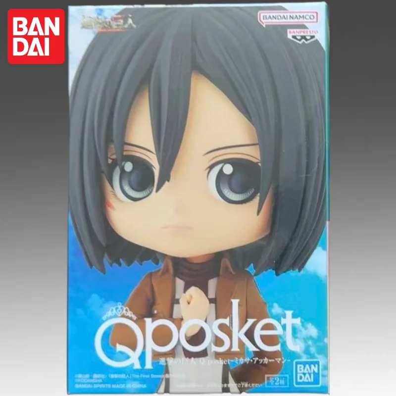 

In Stock Bandai Original Banpresto Attack On Titan Mikasa Ackerman Action Figure Model Doll Brand New Boxed Anime Characters