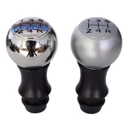 Chrome Matte 5 6 Speed Alloy MT Gear Shift Knob for Peugeot 206 306 106 307 308 301 308 807 Citroen C1 C2 C3 C4 Accessory