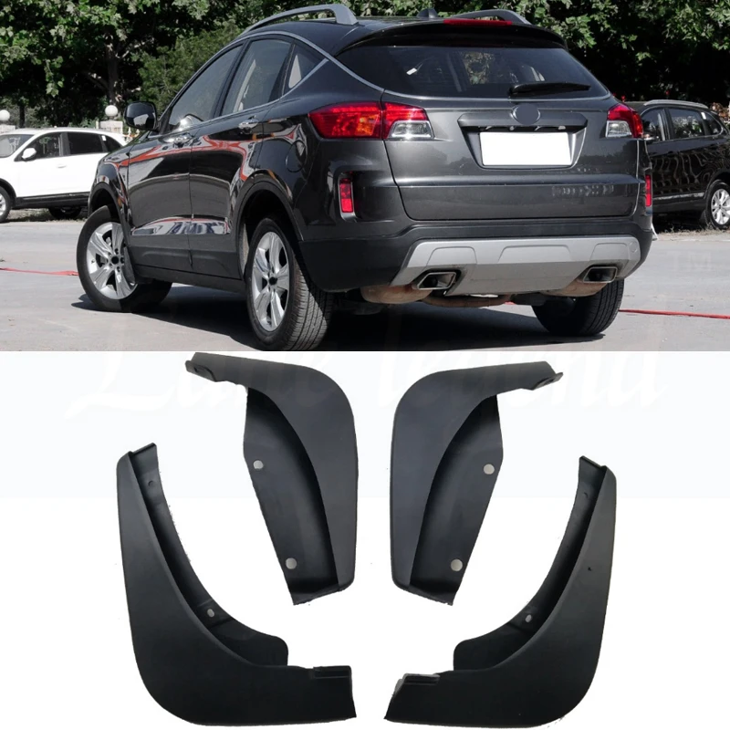 FOR FAW BESTURN X80 2013-2016 Mudguard Fenders Mudflaps Guard Mud Flap Splash Mudguards Car Accessories Auto Styline Front Rear