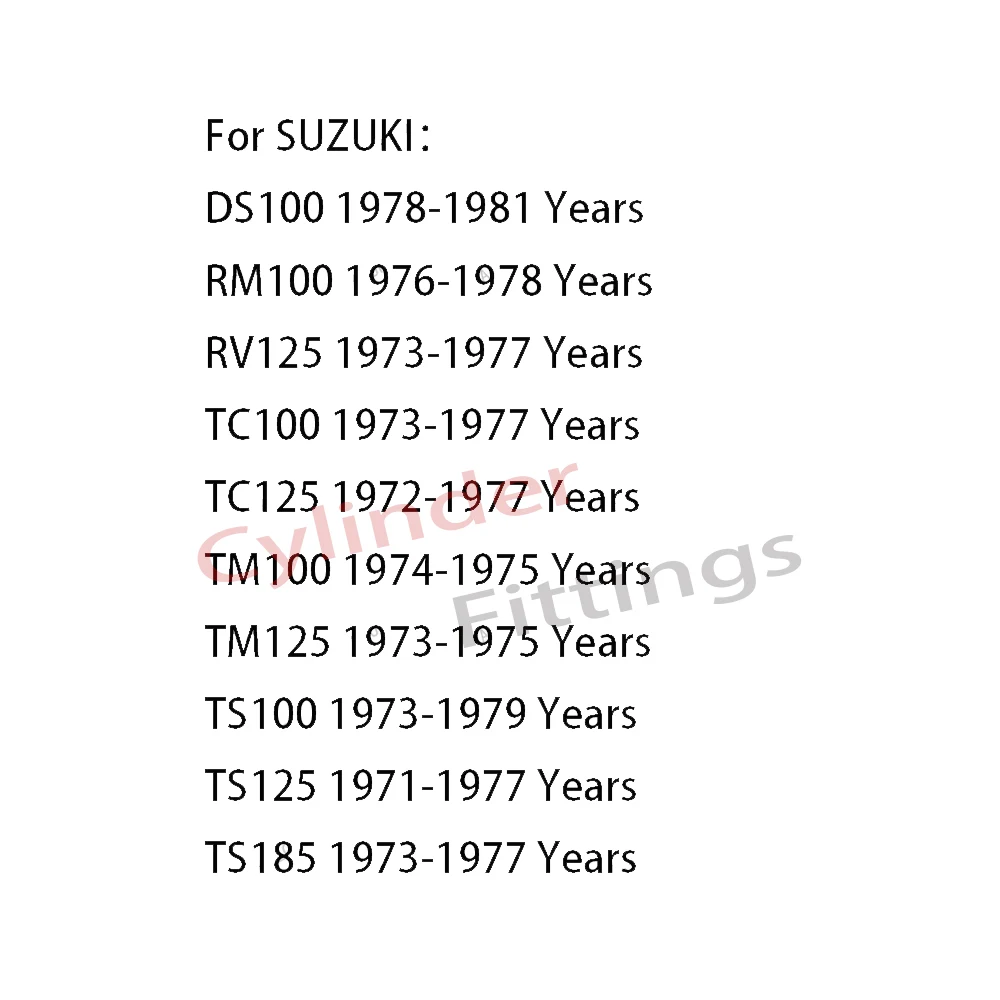 دراجة نارية 30x40.5x10.5 الجبهة شوكة المثبط النفط الختم وأختام الغبار لسوزوكي DS100 RM100 RV125 TC100 TC125 TM100 TM125 TS100 TS125 #2