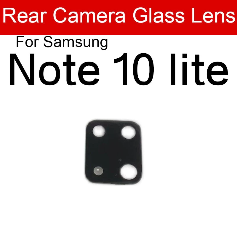 Back Camera Glass Lens With Adhesive Glue For Samsung Galaxy Note 20 Ultra Note 10 Plus Note 10  Lite Note 9 8 5 4 3 Repair Part