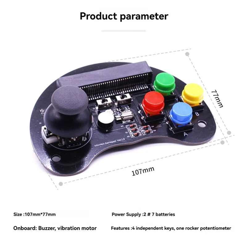 Placa de expansión de Joystick de juego con mango de Control remoto de coche WIK-nbRobot para