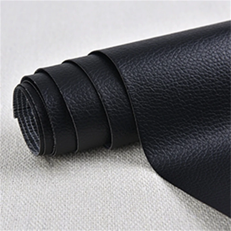 PU Artificial Leather Skin Self Adhesive Leather for Repair Patch Furniture Table Chair Sticker Seat Bag Shoe Bed Fix Mend