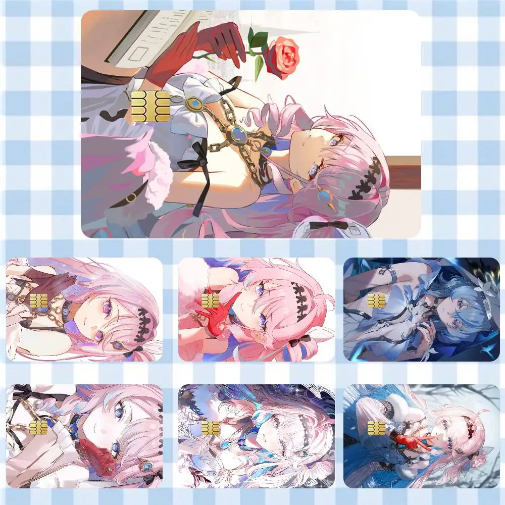

Denia Hiyuki WuWa Wuthering Waves Sticker Film Tape Skin for Credit Card Debit Card Waterproof Stickers