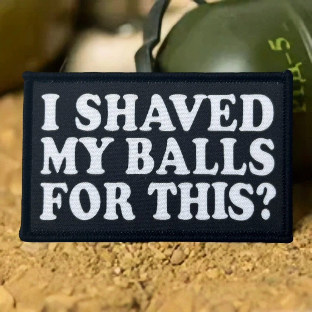 Я горит мои шарики за это? Тактическая нашивка Morale с принтом на крючках и петлях для одежды, наклейка на военный рюкзак