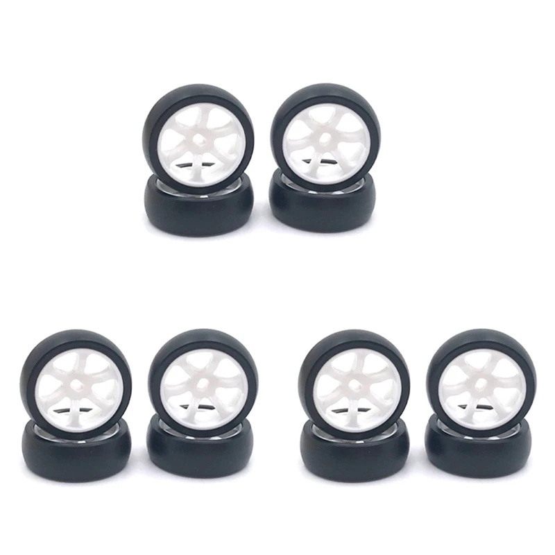 

Hot Sale 12Pcs Hard Plastic Drift Tire Tyre Wheel For Wltoys 284131 K969 K989 P929 Mini-Z Mini-Q Mini-D 1/28