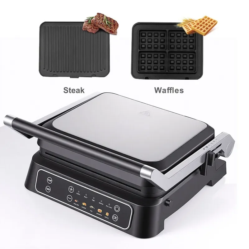 Elevate your morning routine with this versatile 2-in-1 breakfast appliance, designed to streamline your cooking experience.
