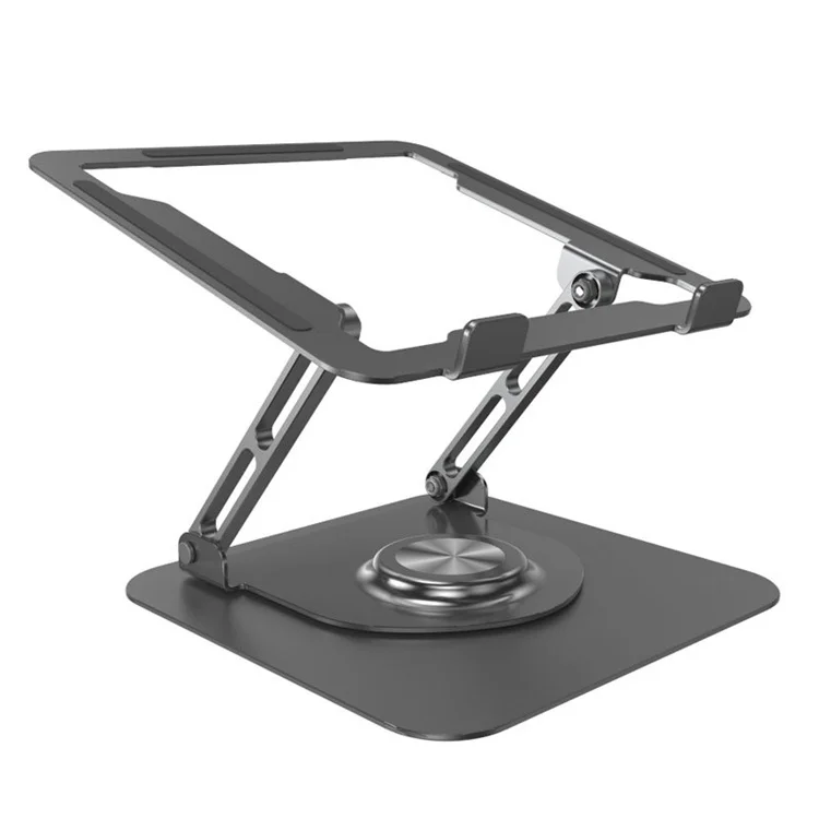 Heavy Duty 360 Degree Rotating Aluminum Laptop Stand Adjustable Anti Slip Notebook Computer Holder Support For MacBook Air Pro