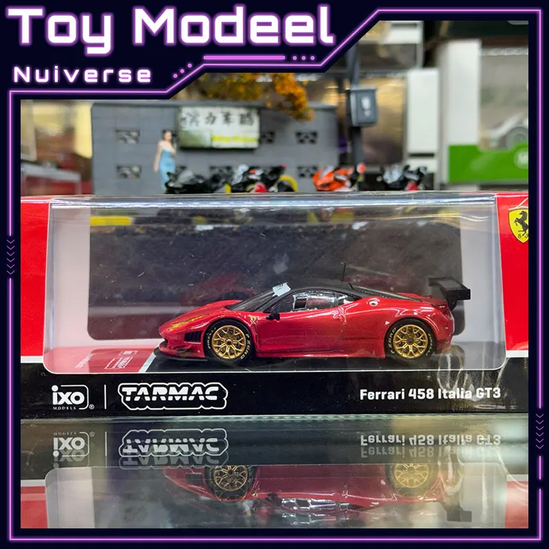 

Tarmac TW Ferrari 458 Italia GT3 1:64 High Detail Realistic Simulation Diecast Alloy Collectible Car Model for Boys Perfect Gift