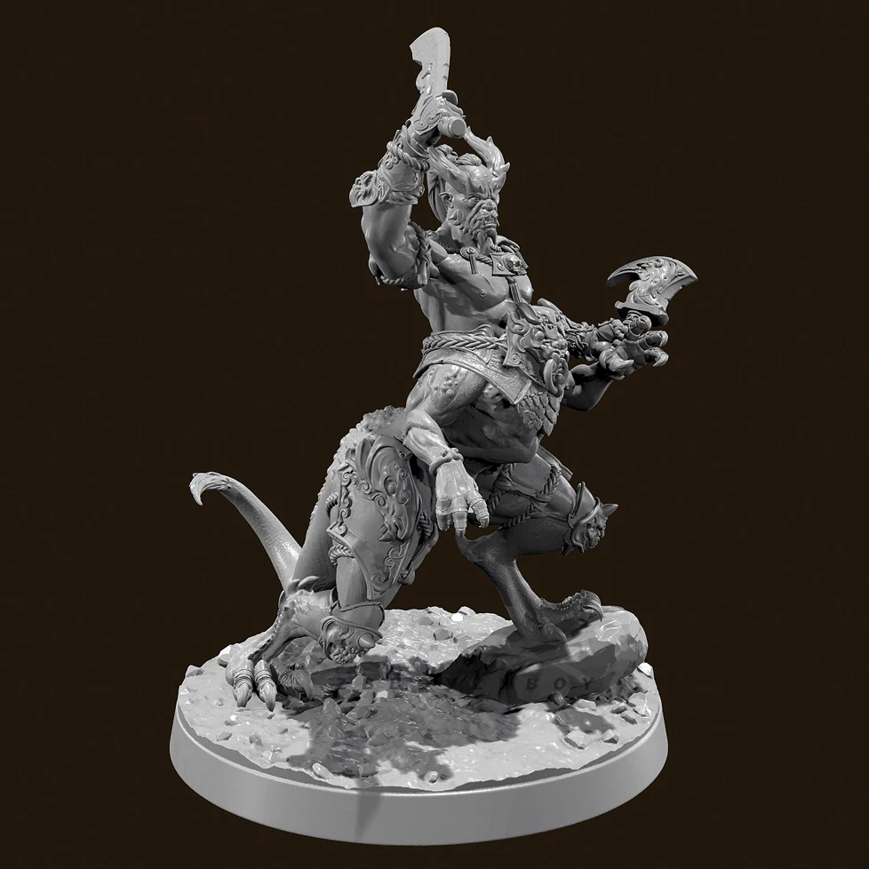 The height of man50mm 75mm 90mm Resin soldier kits Need to self draw and assemble（3D Printing ）TD-6985/3D