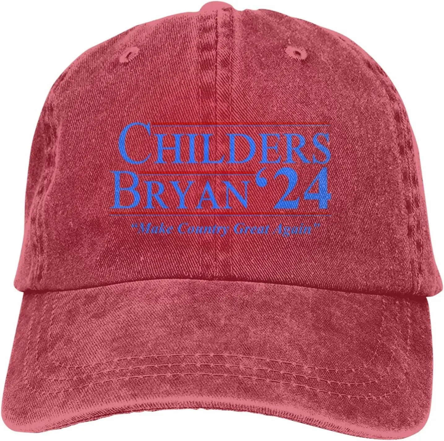 Childers-Bryan-2024 Make-Country-Great-Again Black Cowboy Hat Unisex Baseball Cap Cotton Men Women Dad Hat Adjustable