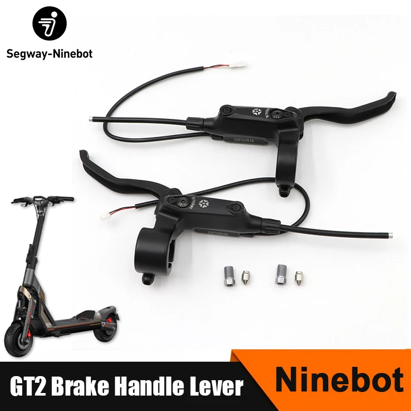 Original Brake Handle Lever For Segway Ninebot Super Electric Scooter GT1 GT2 Left Right Brake Handle Accessories