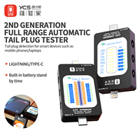 YCS 2nd Generation Full Range Automatic Tail Plug Tester Lightning/Type-C for IPhone Android Computer Repair Tail Plug Test Tool