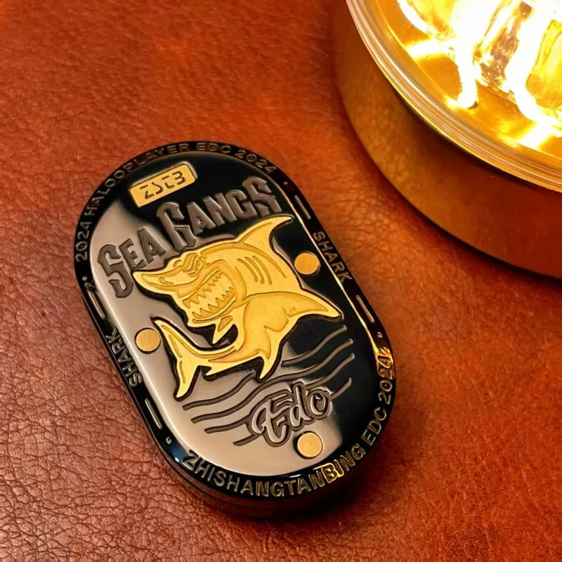 フィジェット磁気プッシュカードフィジェットスピナーローラーラチェットホイールメカニカルスライダーEDCメタルストレスリリーフ感覚玩具抗不安