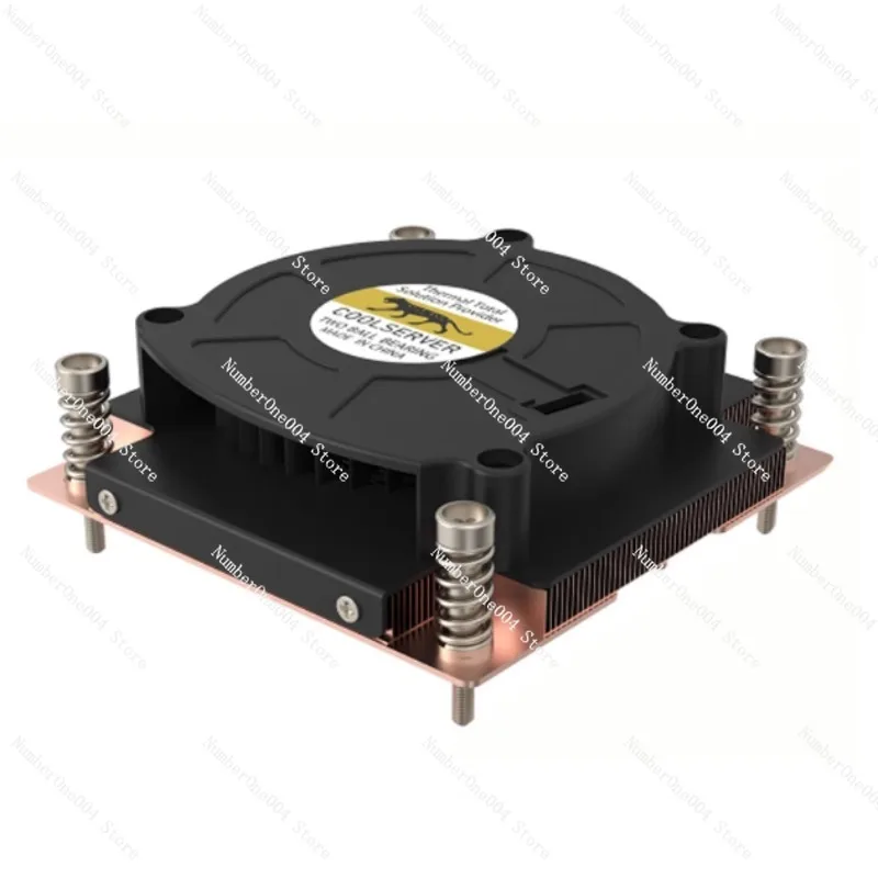 

New 1U115X Radiator 1150CPU Fan 1700 Ultra-thin 1155 All Copper 1156 High-speed Temperature Control 1200