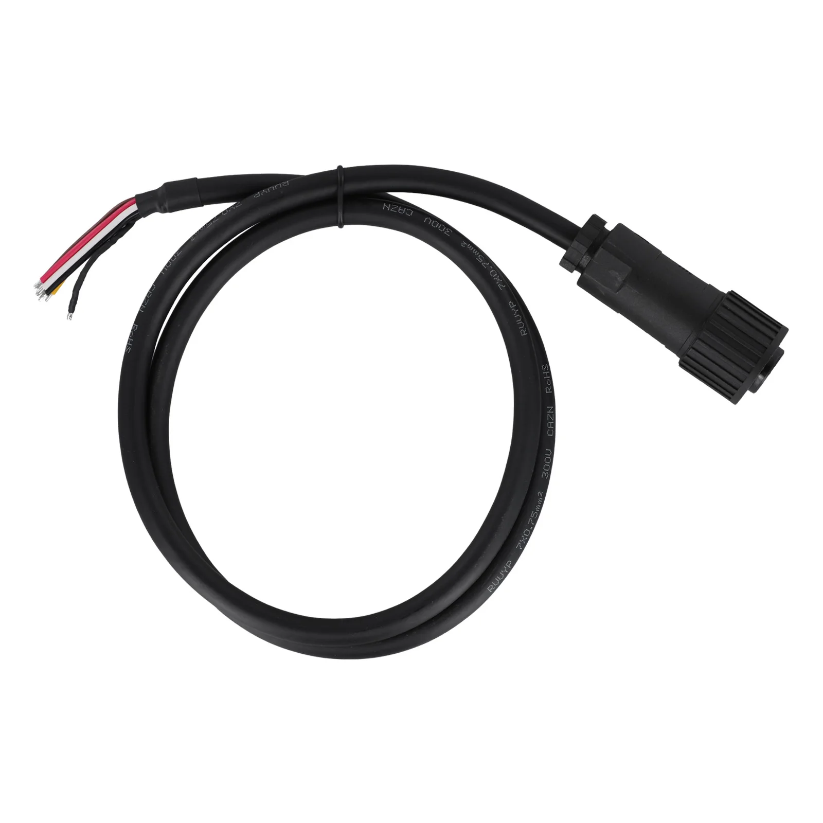 7 Pin Proportional Valve Connector With 1m Cable IP67 Plastic Female-Plug Valve Connector Compatible For Bosch Rexroth R90002126