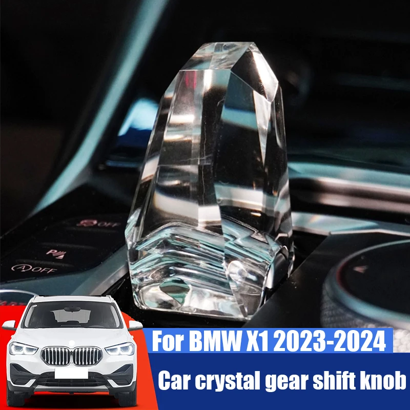 

Автомобильный кристаллический рычаг переключения передач, принадлежности для интерьера для BMW X1 iX1 U11 U12 2023 2024 2025