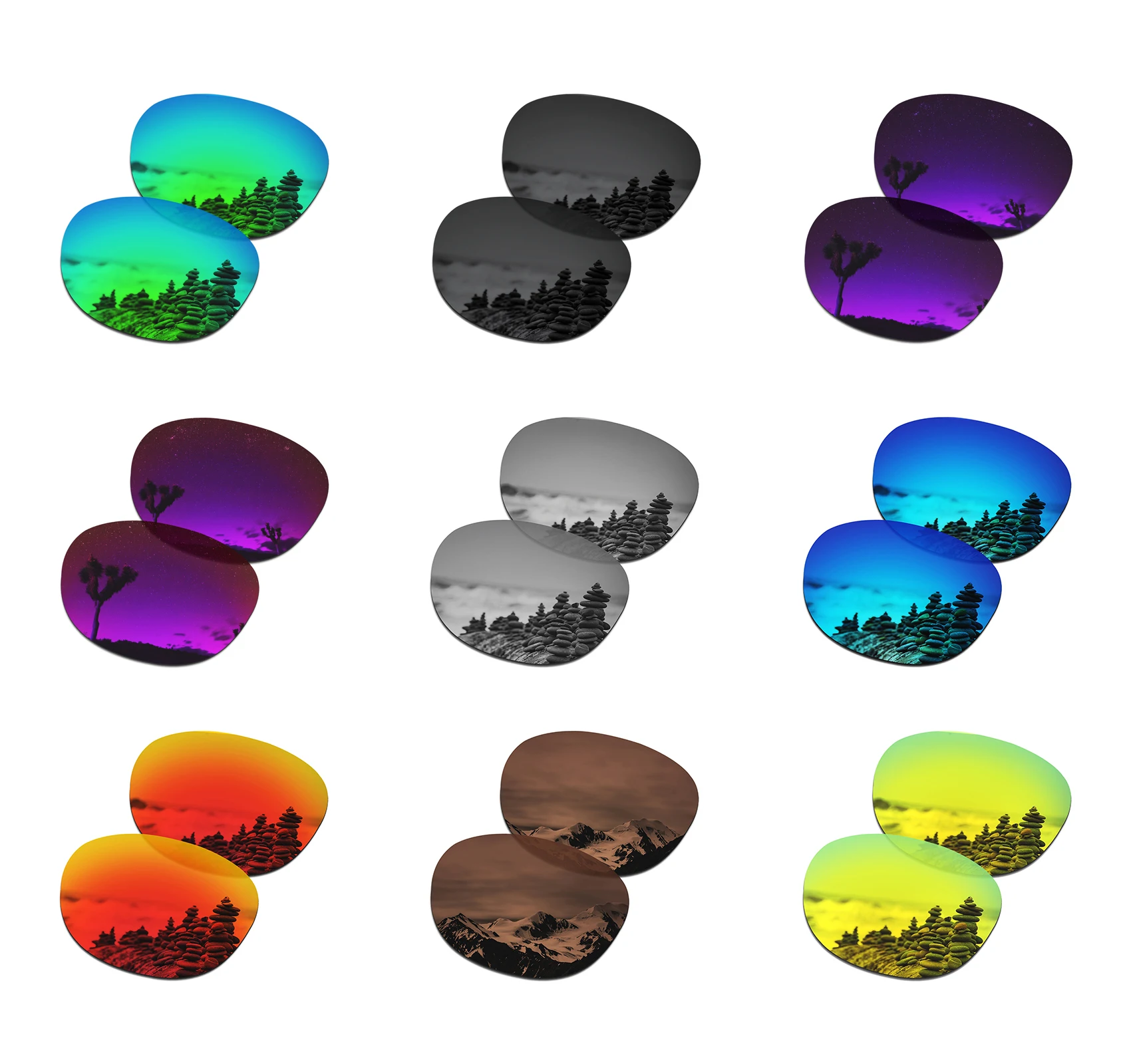 SmartVLT Polarized Replacement Lenses Compatible with RayBan RB4259F-53 RB4259F 53mm Sunglasses - Multiple Options