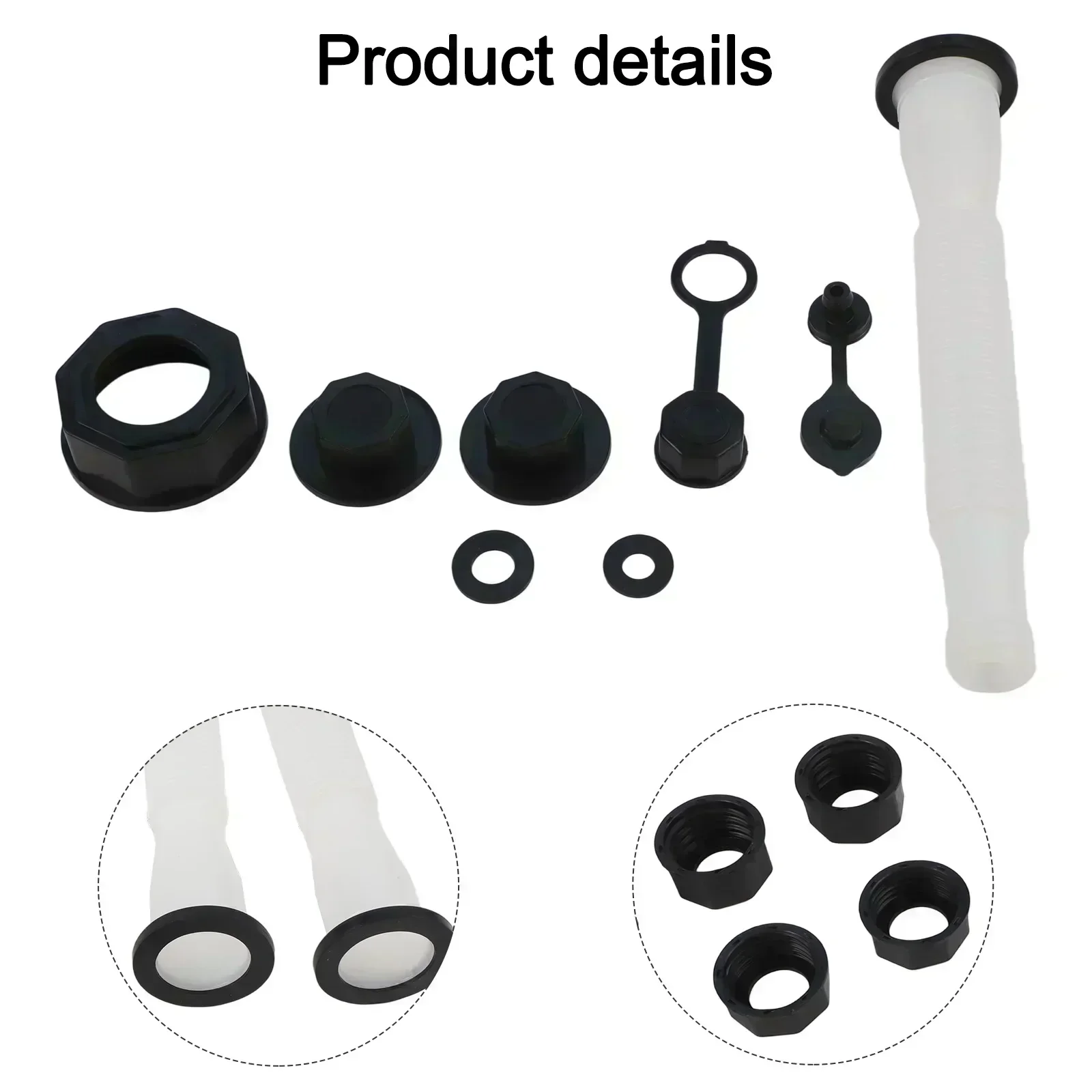 

Запасной комплект носика и деталей для заправки промышленного и садового оборудования для Rubbermaid Kolpin Gott Can, детали для топливного газа