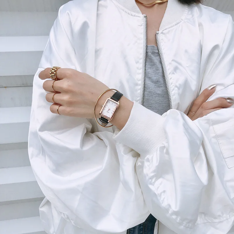 UTHAI BK67 Fashionable Woman watch, small, fresh, casual, retro square quartz watch, simple clock gift watches for woman