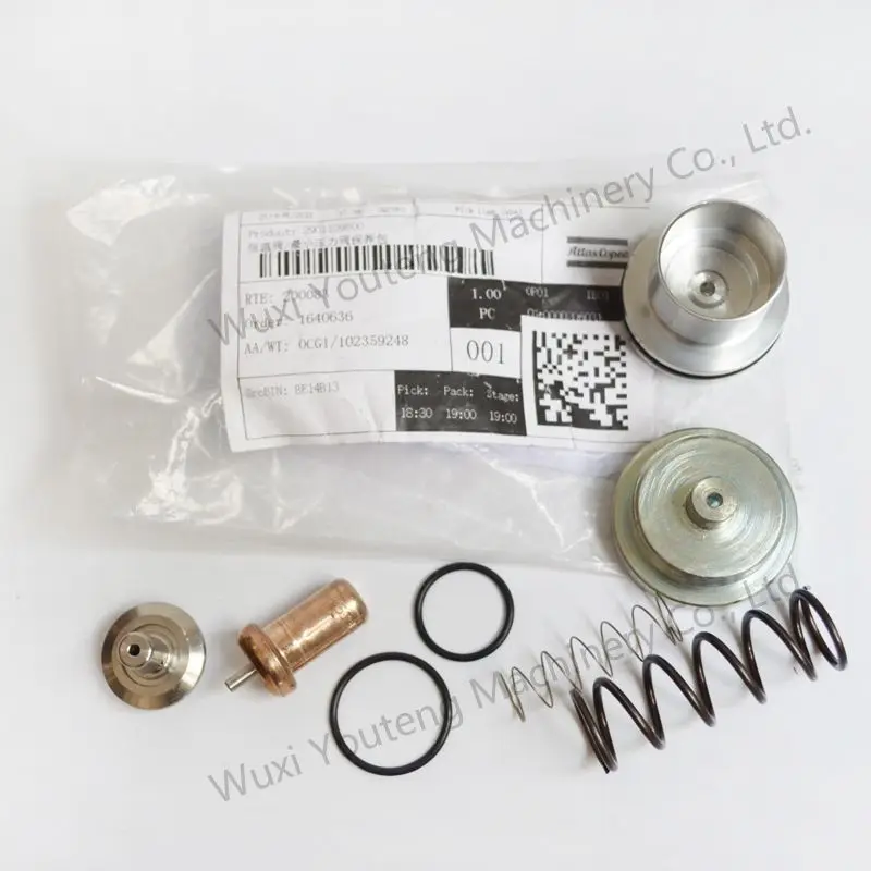 Atlas Copco Repair Kit 2901109500 Thermostatic Minimum Pressure Valve Screw Air Compressor Parts Metal Material