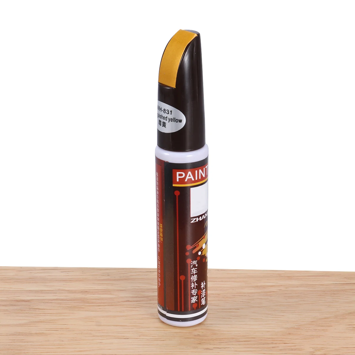 

Car Scratch Repair Pen Yellow Permanent Water Resistant Touch Up Paint Marker For Scratches Fixing Tool