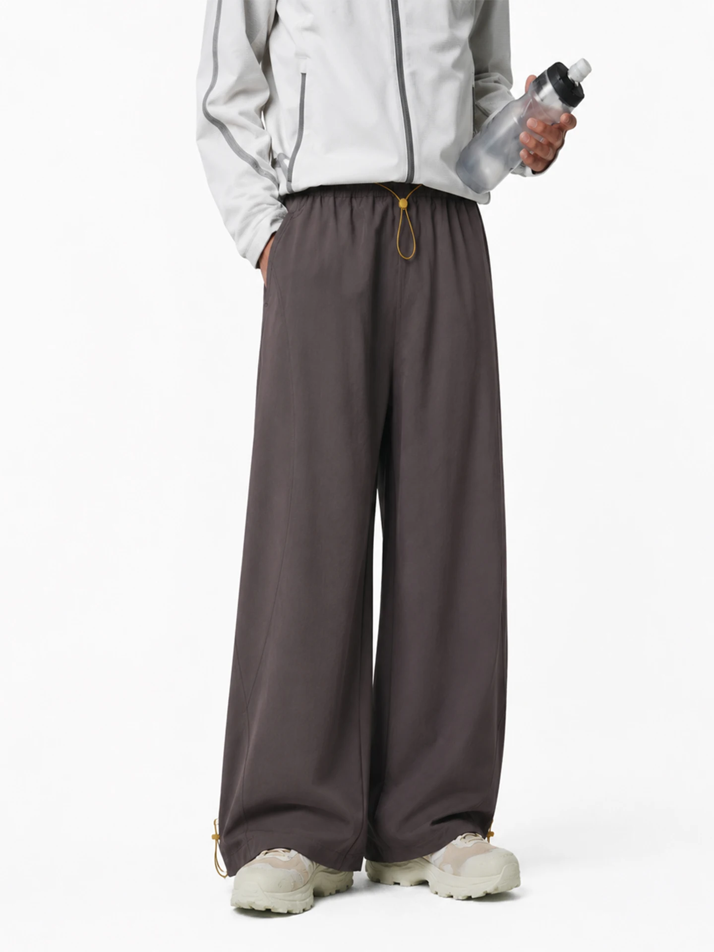 ARTANNIE American Sporty Commuter Casual Pants Loose Wide Leg Trousers for Men Autumn New Style Comfortable Loose Fit Trousers