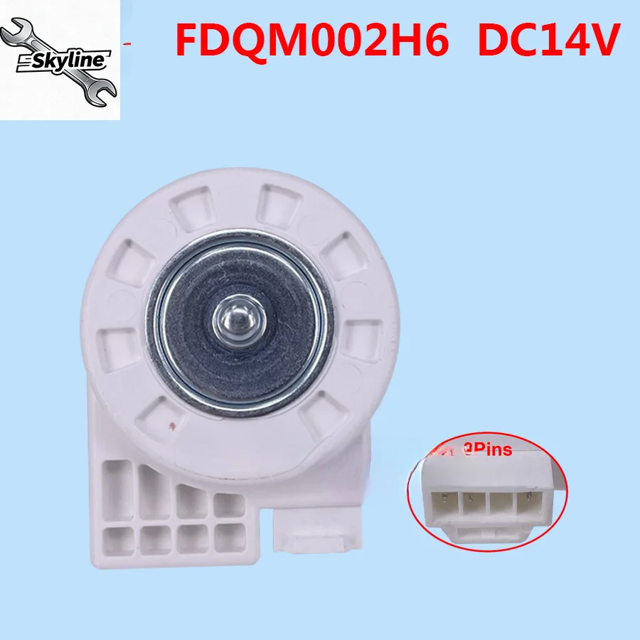 Applicable for Hitachi Refrigerator R-M80GPGD9 Freezing Refrigeration Air-cooled Motor Fan FDQM002H6 DC14V