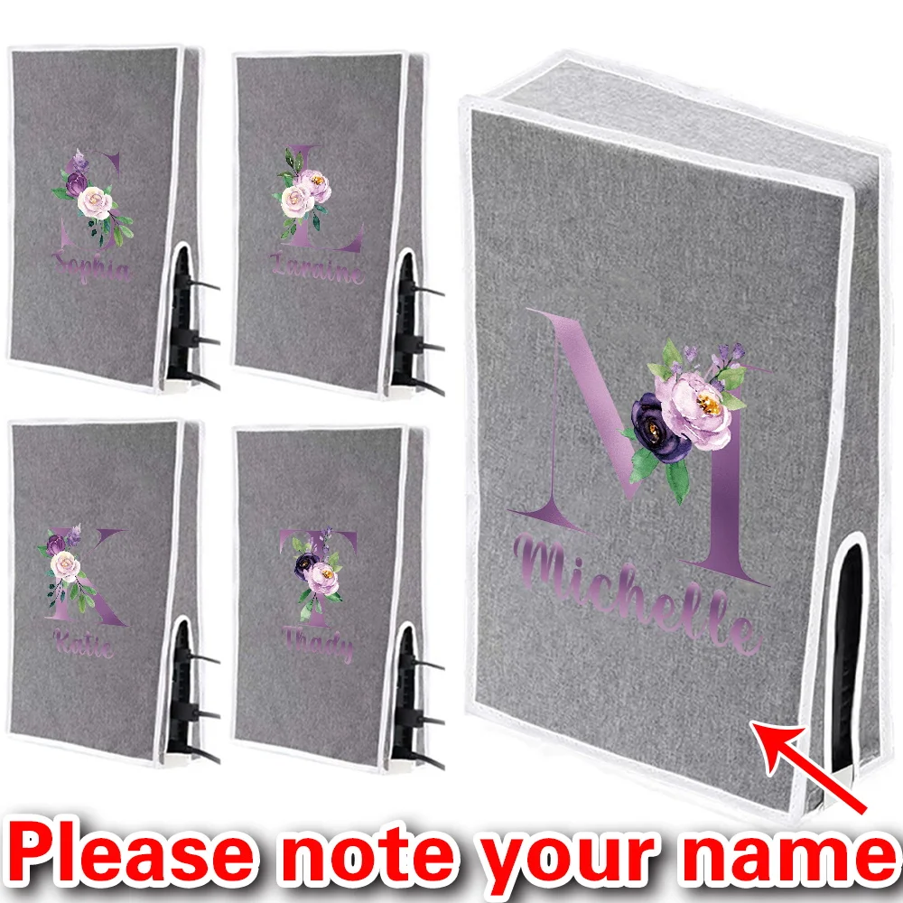 Personalized Customized Vertical Dust Cover Stylish Printed PS5 Console Protective Cover
