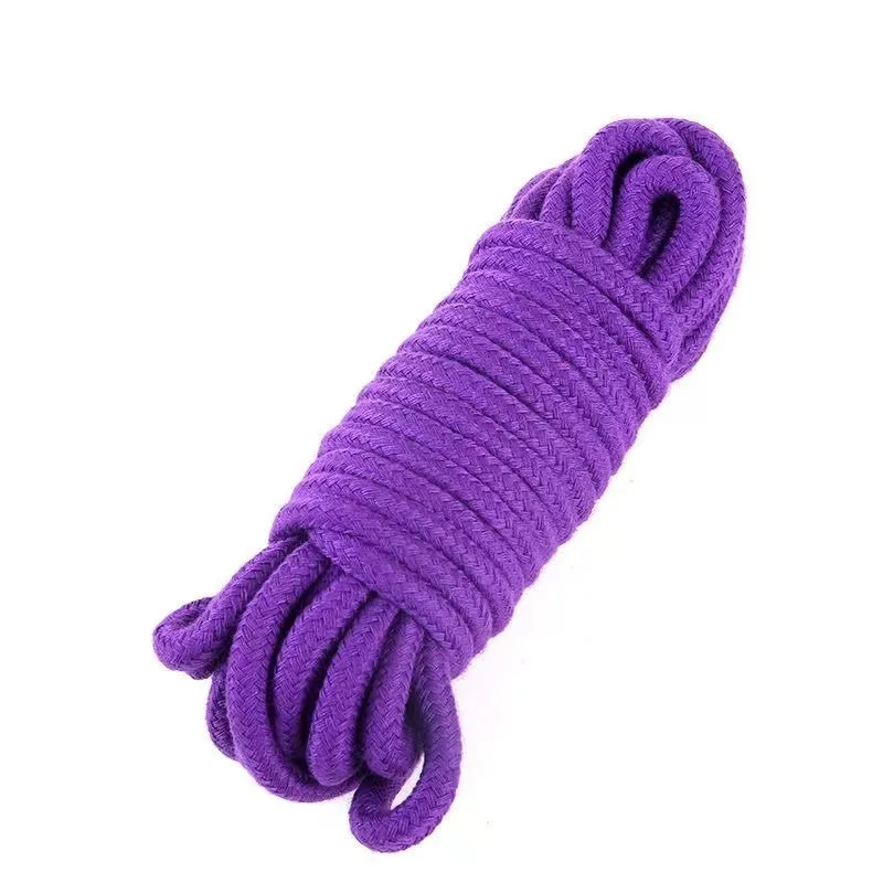 Men Women Fetish Bdsm Slave Role Play Binder Restraints Touch Tie Up Fun Exotic Shibari Accessory of Handcuffs Bondage Rope image 2