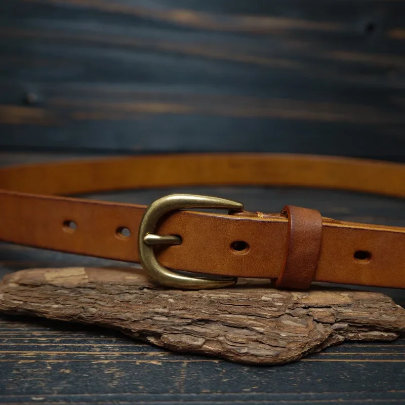 

2,5 см новый женский универсальный цветной ремень из натуральной кожи ретро ремни из натуральной воловьей кожи медная игольная пряжка унисекс джинсовый ремень