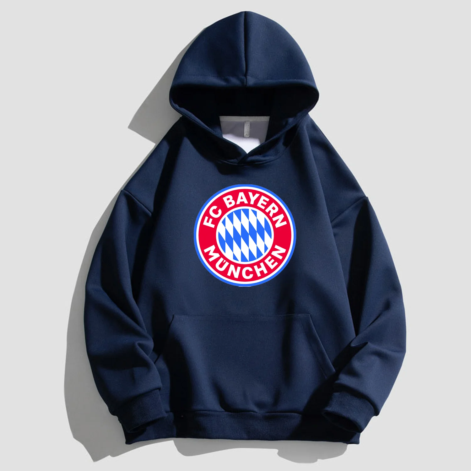 Bayern Munich FC 2024 Newest Edition Badge Print Vintage Hoodie-460 Of Grams Heavy Cotton! Latest Hip Hop Men's Women's Tops