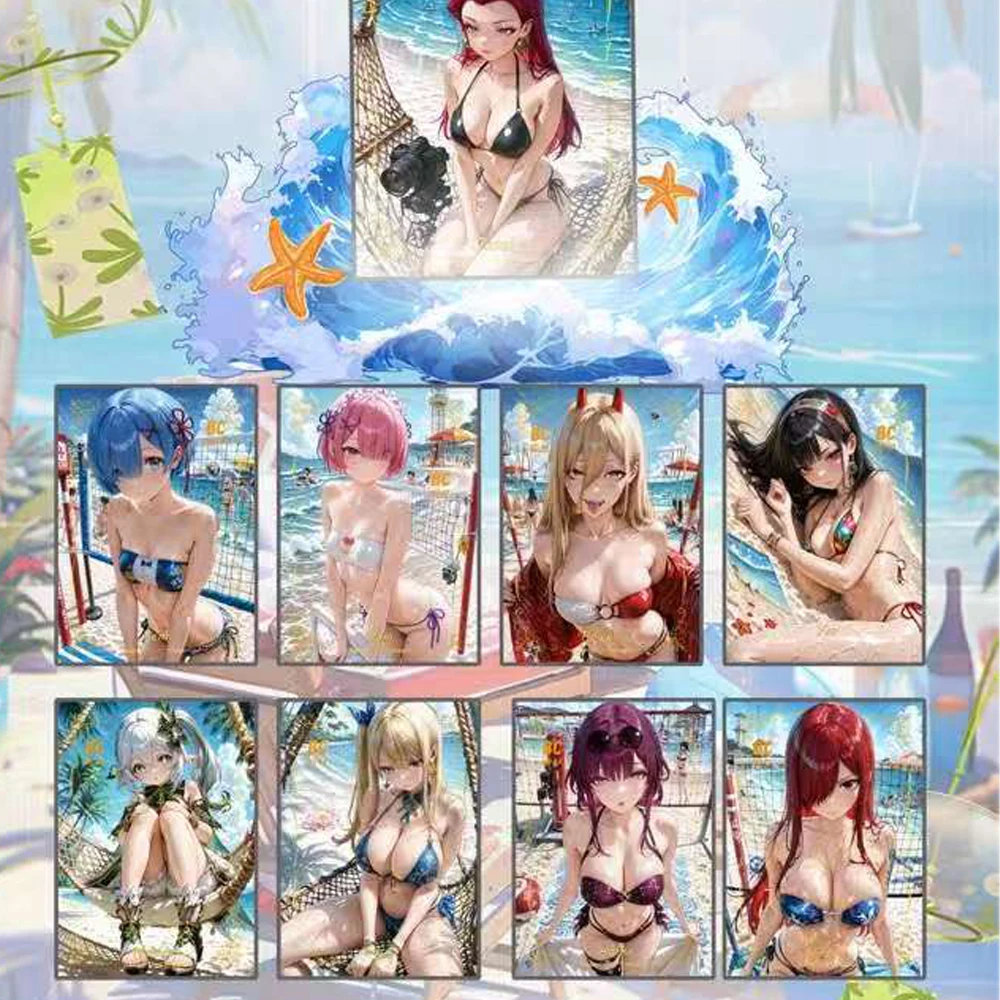 BaiLei Culture diamant cartes Waifu Collection jeu carte fille fête Doujin Booster boîte carte nue jouets cadeaux