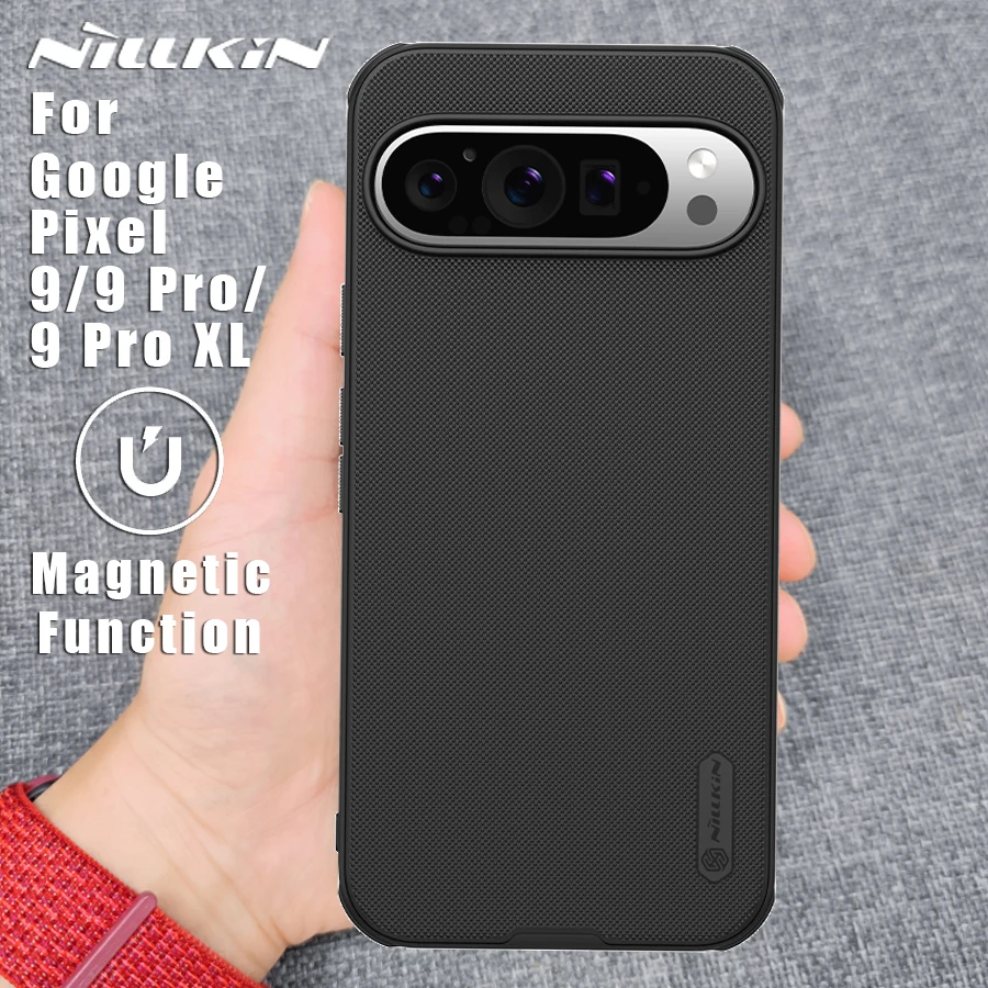 Nillkin for Google Pixel 9 Pro XL / 9 Pro / 9 5G Case Frosted Pro Magnetic Adapt Magsafe Matte full Back Cover