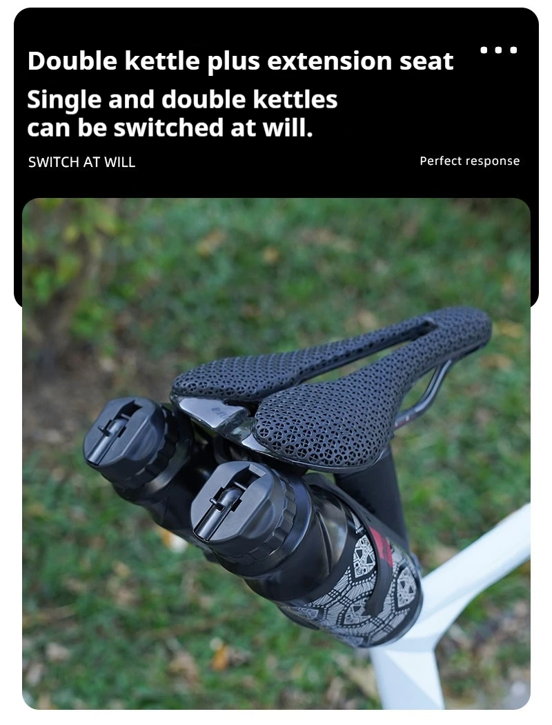 ENLEE Fahrrad Wasser Flasche Käfig Verlängerung Halterung Aluminium Legierung Mountain Road Fahrrad Wasser Flasche Sattel Umwandlung Sitz – Detail 11