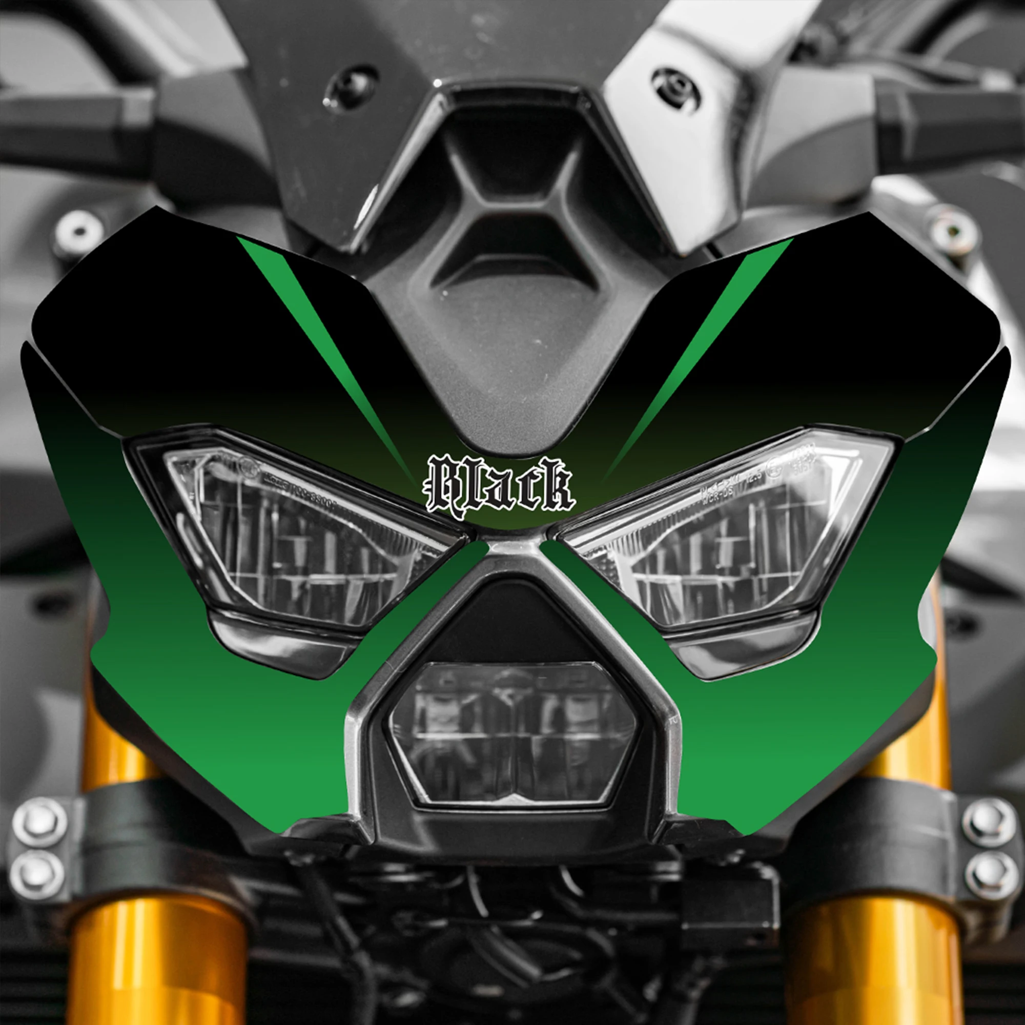 Motorcycle Fuel Tank Protector Sticker Compatible with 2025 Kawasaki Z900 Resistant Decal Anti Scratch Modified Tank Decals