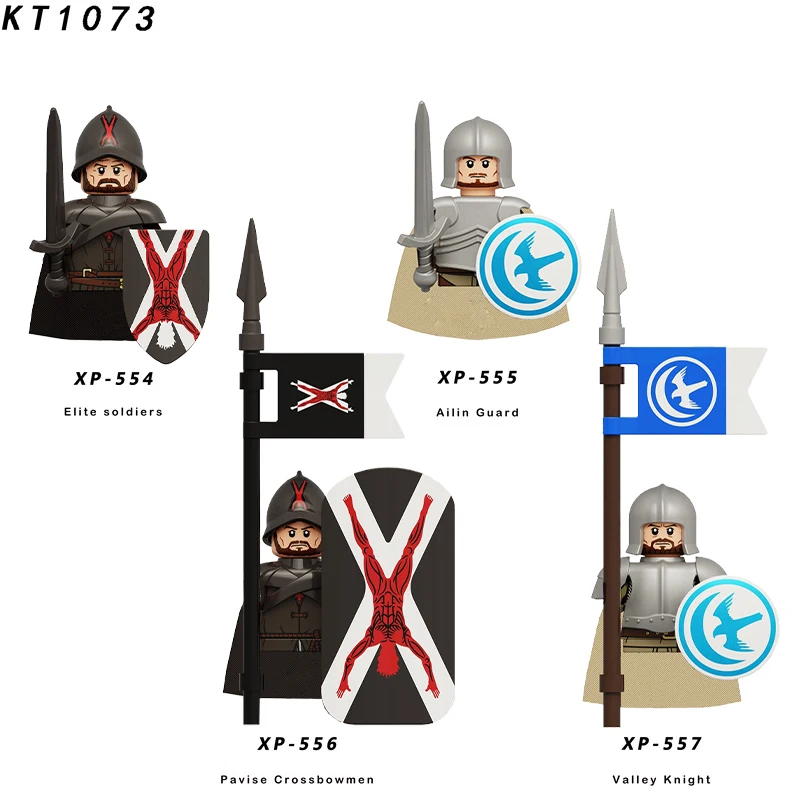 2023 A Song Of Ice And Fire Winterfell Deer Family Soldier Swordsmen Archers Toys Figure Building Blocks Boys Girls Gift Juguete