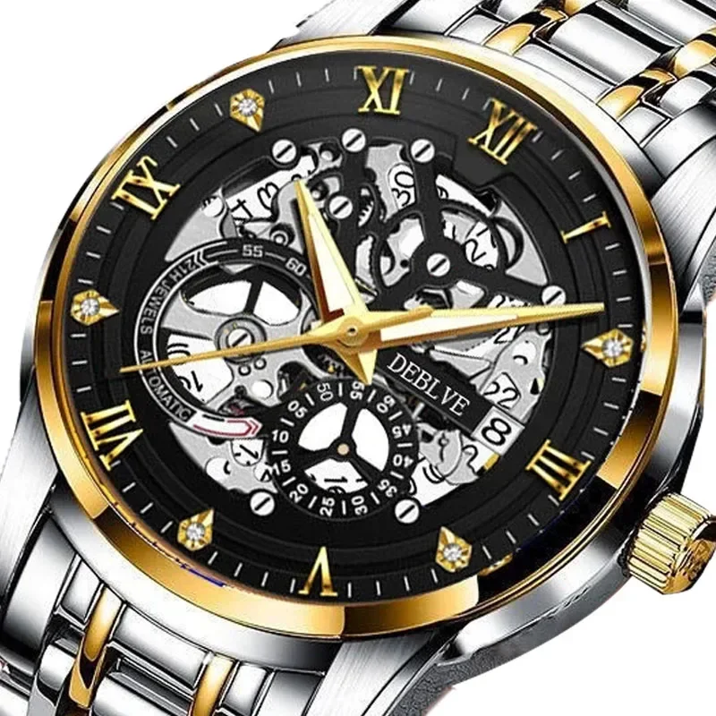 Men Watch Top Brand Luxury Sports Quartz Mens Watches Full Steel Waterproof Chronograph Wristwatch Men Relogio Masculino