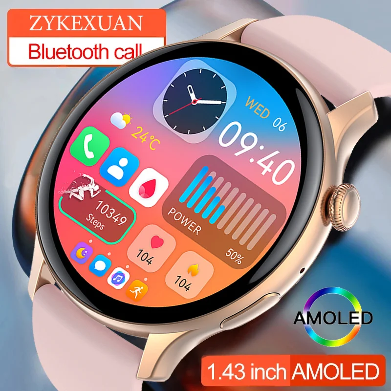 2023 New Smart Watch Women 466*466 AMOLED 1.43