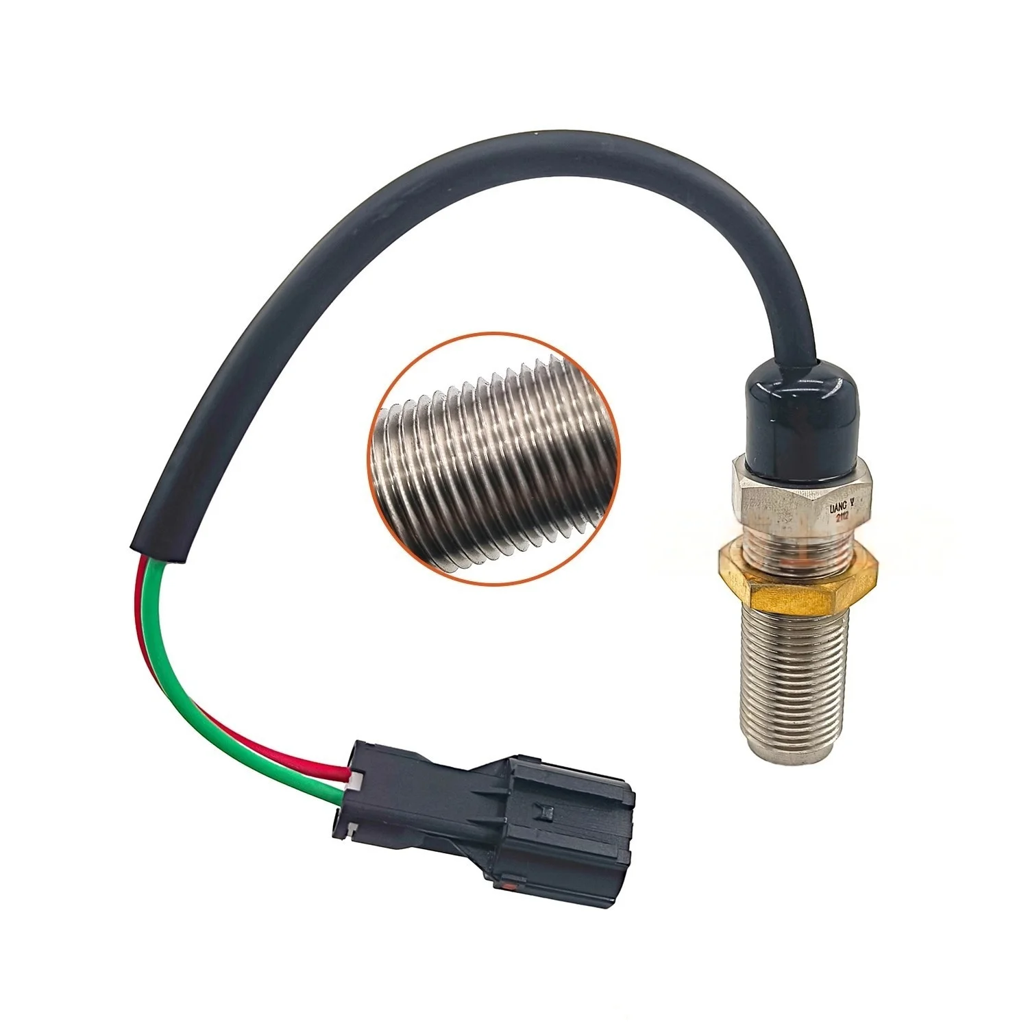 Excavator Engine Speed Sensor Compatible with Yuchai YC35 135 60 85 230 Cummins B3.3 - Performance & Durability Ensured