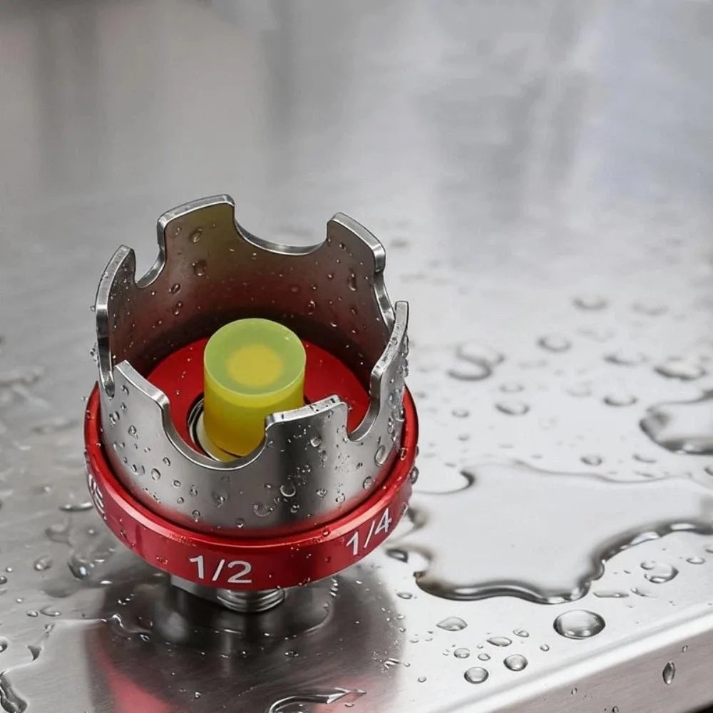 

Насадка-сверло для гаек с шестигранным хвостовиком, экономия времени, из алюминиевого сплава, дизайн ключа-съемника для гаек, металлическая конструкция