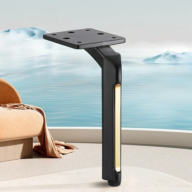4pcsEuropean-style Lightweight Luxury Alloy Sofa Legs, Furniture Cabinet Alloy Support Feet, TV Coffee Table Cabinet Feet