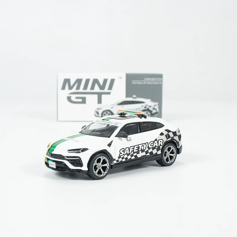 MINIGT-Voiture l'inventaire Lambor Urus 2022, modèle Macau GP, véhicule de sécurité officiel en alliage #591, échelle 1:64