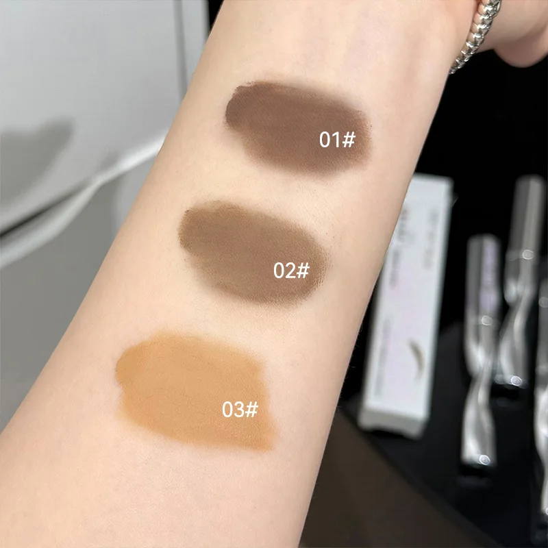 ครีมย้อมคิ้วอาร์ต วอลูมสไตล์เกาหลี แต่งหน้าคิ้วสีน้ำตาลอ่อนเนื้อแมท แต่งหน้าธรรมชาติ ลุคแต่งหน้าธรรมชาติ