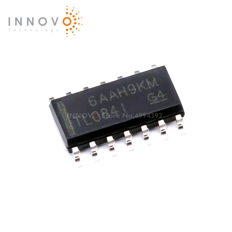 10pcs/lot TL084IDR TL084 OPAMP JFET 4 CIRCUIT SOIC-14 IC CHIP New original